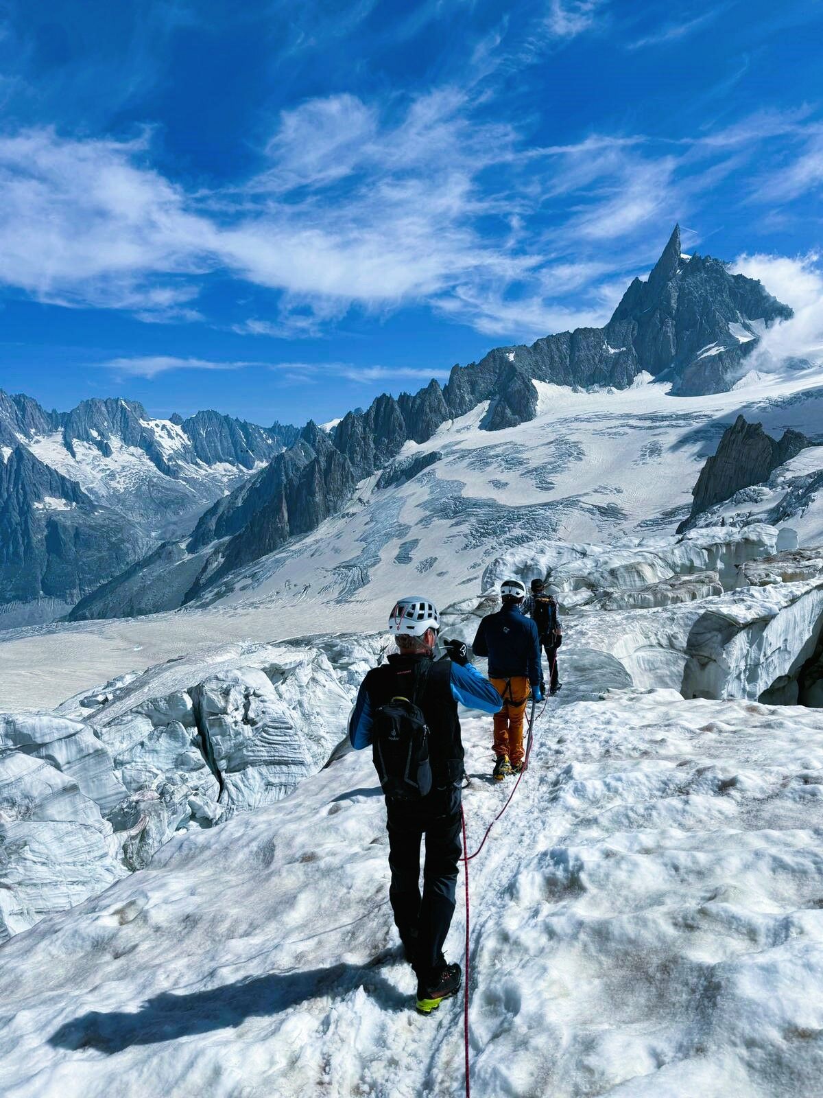 Traversée de la Vallée Blanche en Randonnée Glaciaire - Débutants - 18