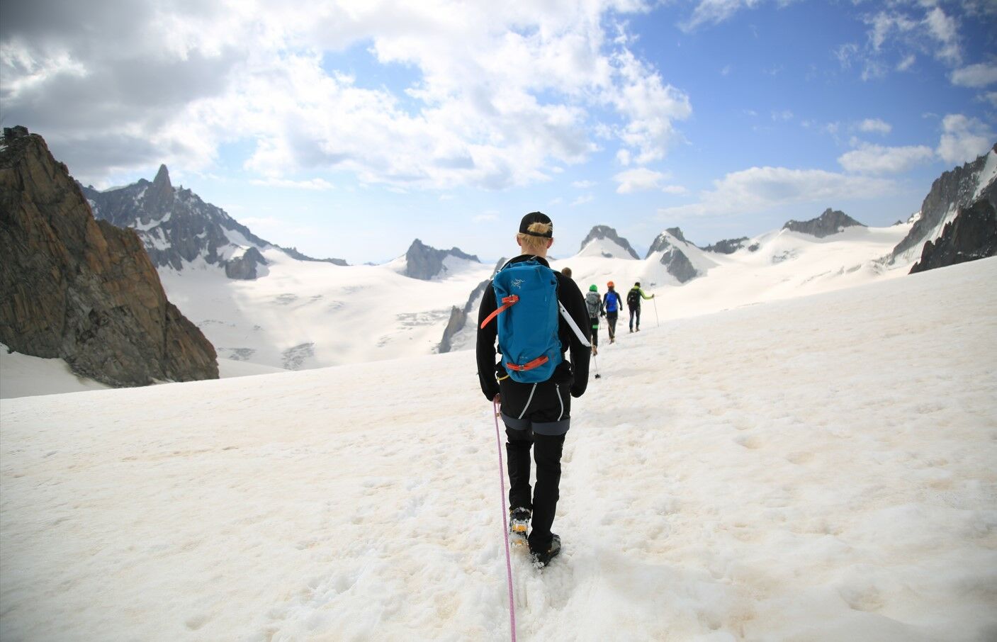 Traversée de la Vallée Blanche en Randonnée Glaciaire - Débutants - 1