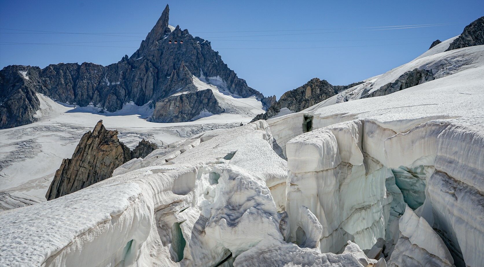 Traversée de la Vallée Blanche en Randonnée Glaciaire - Débutants - 16