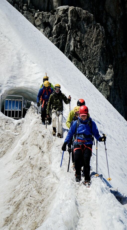 Traversée de la Vallée Blanche en Randonnée Glaciaire - Débutants - 3