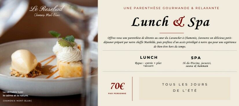Lunch et SPA - Hôtel Jeu de Paume**** Le Lavancher - 1
