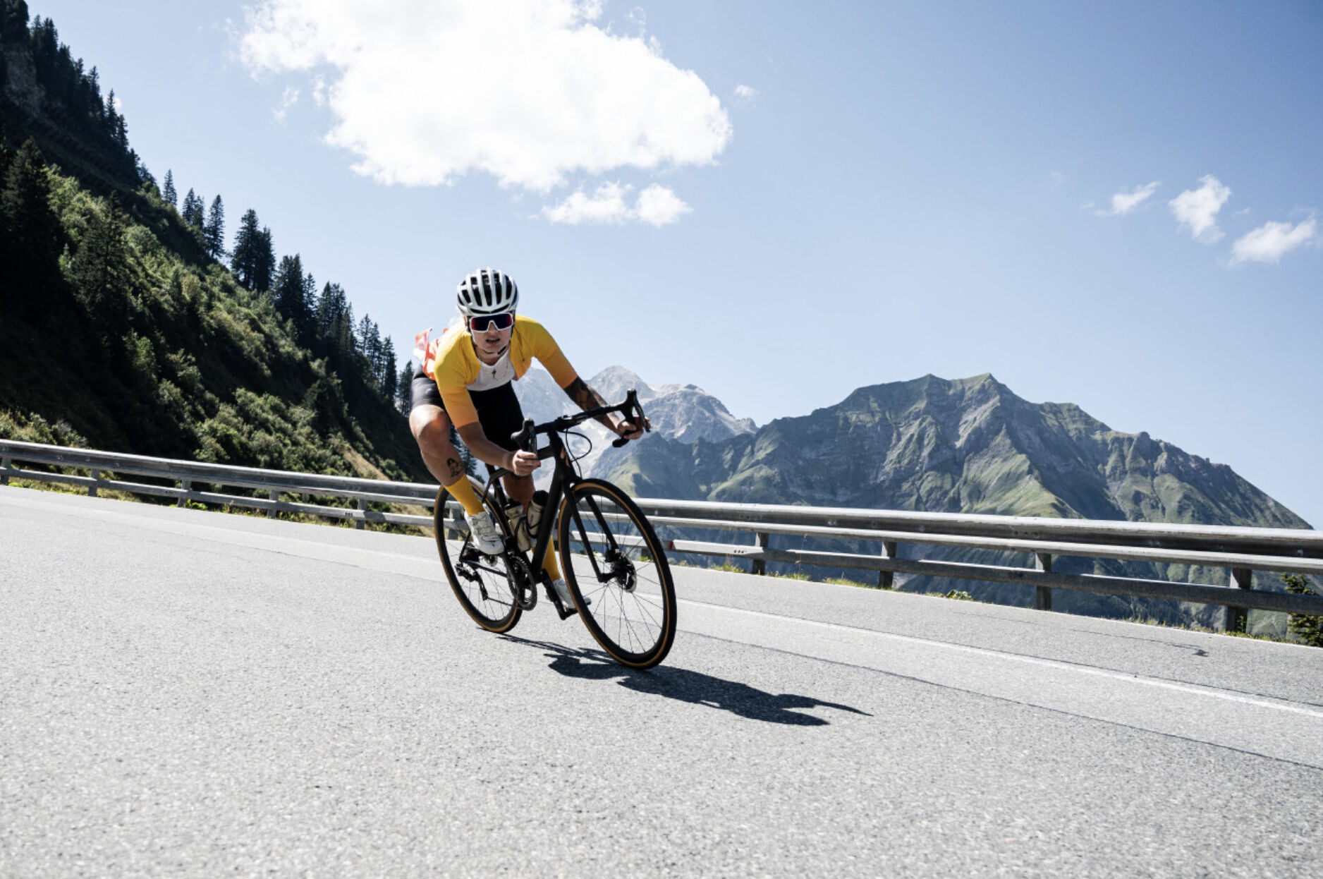 Vélo de route au pied du Mont-Blanc - 1