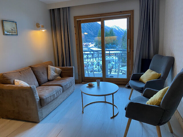 T2 pouvant accueillir 4 personnes avec vue sur le Mont Blanc dans résidence de luxe - 4