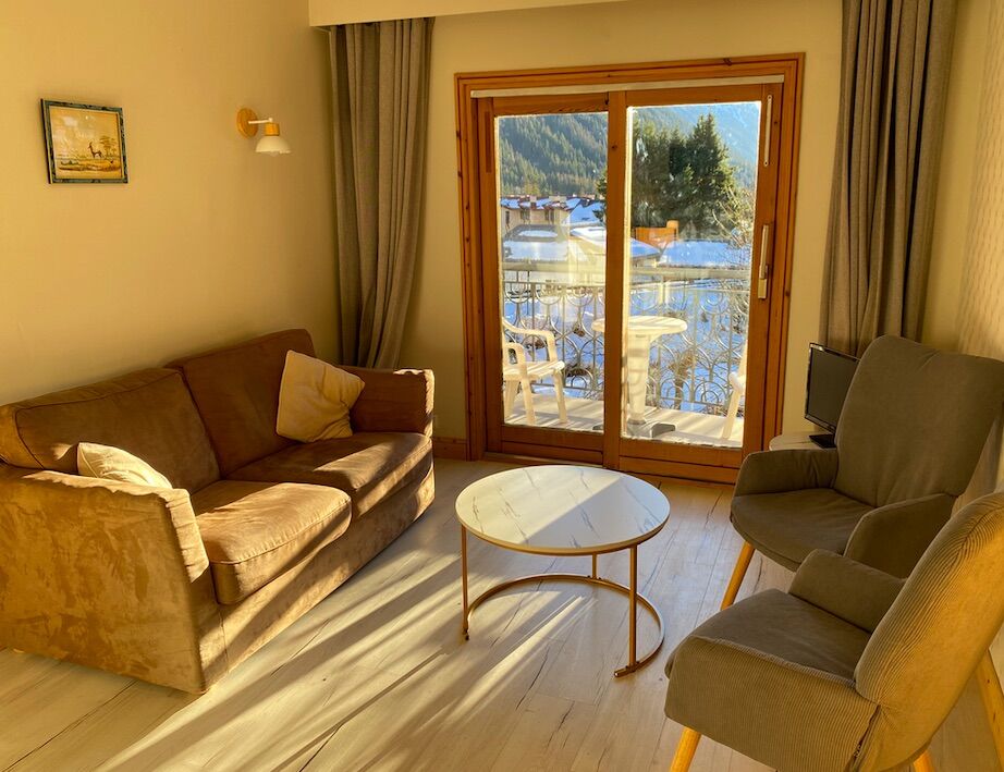 T2 pouvant accueillir 4 personnes avec vue sur le Mont Blanc dans résidence de luxe - 3