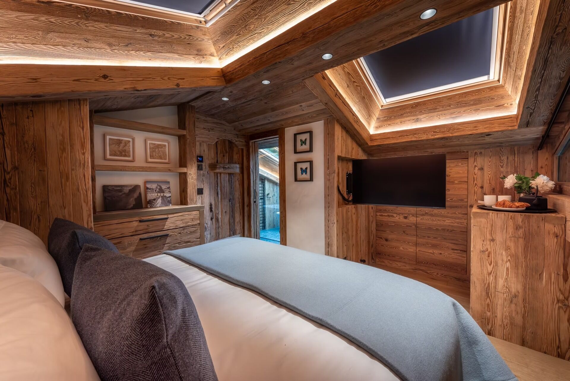 Chalet Orri - Brand new luxury chalet with a swimming pool and Mont-Blanc views - 22