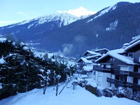 Studio en plein coeur du centre ville de chamonix vue Brévent - 6